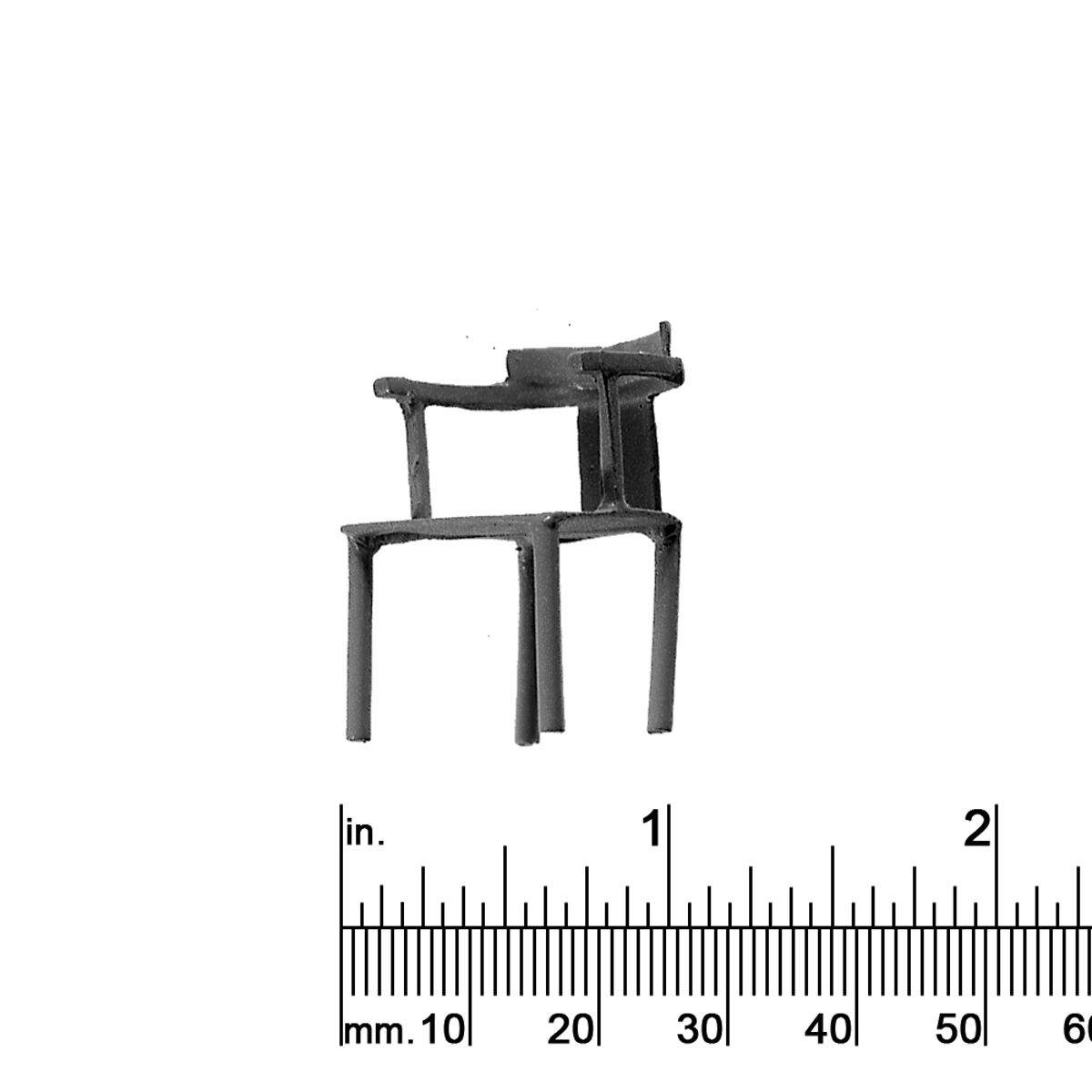 1/2&quot; SCALE CHAIR, REGENCY
