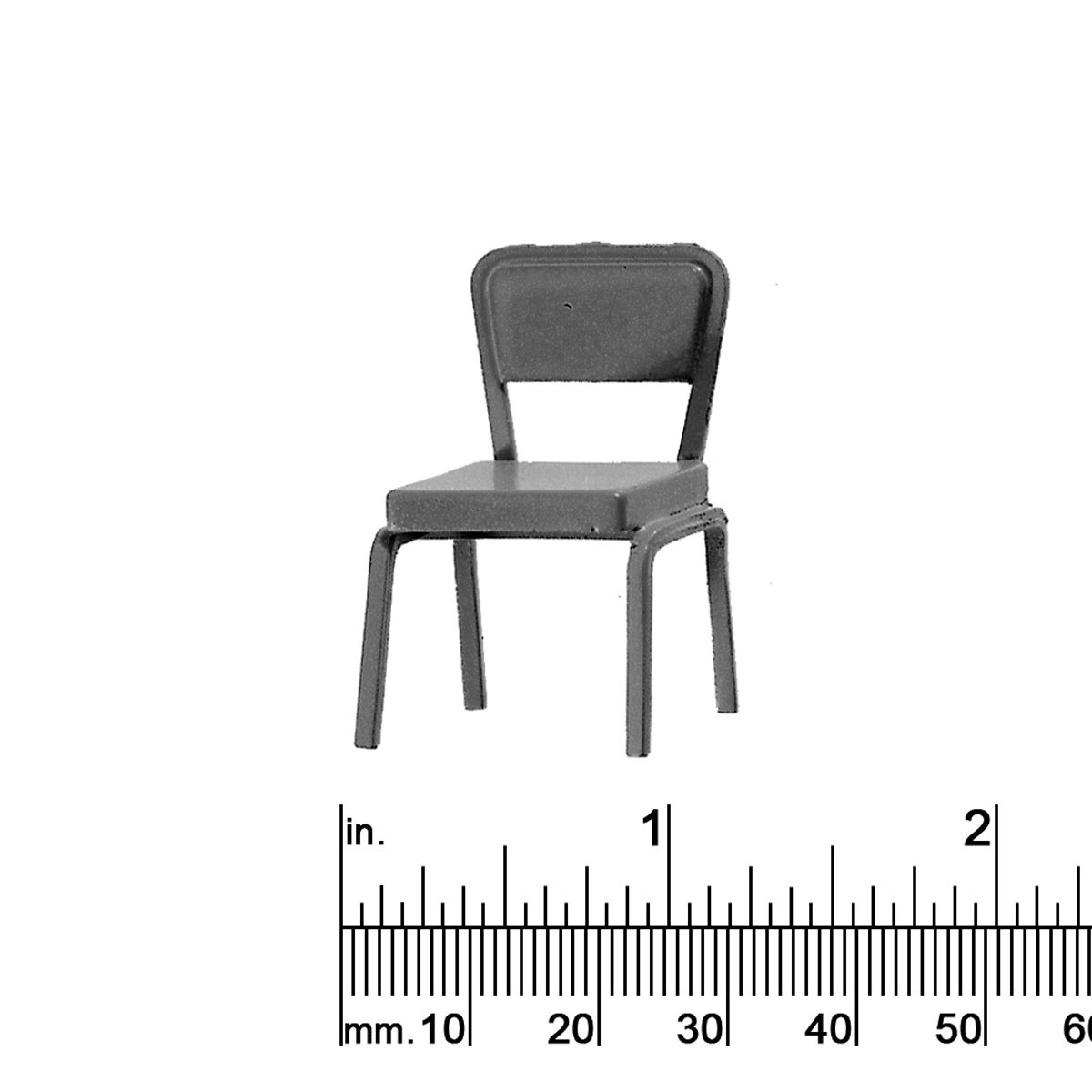 1/2&quot; SCALE CHAIR, STACKING TYPE