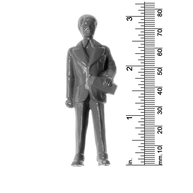 1/2&quot; Scale Standing Figure - Male with paper