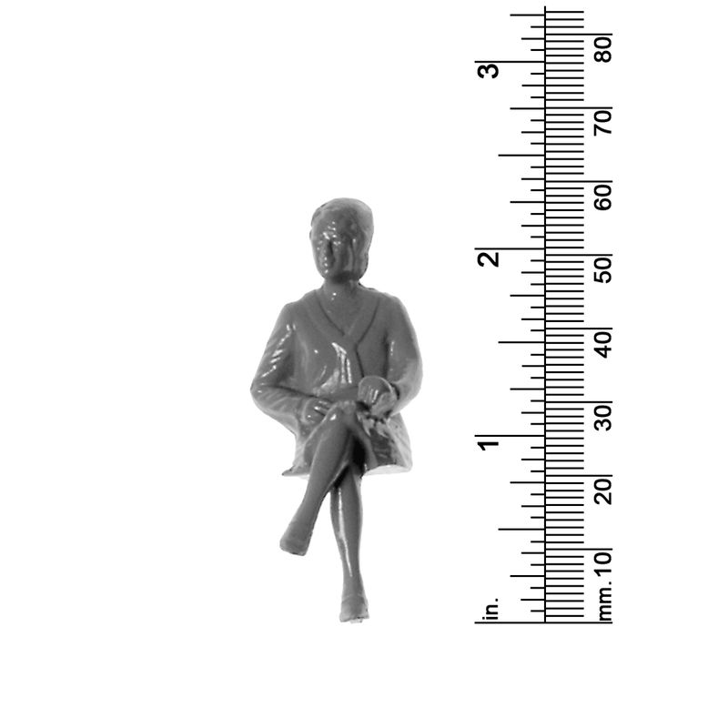 1/2&quot; Scale Seated Figure - Female