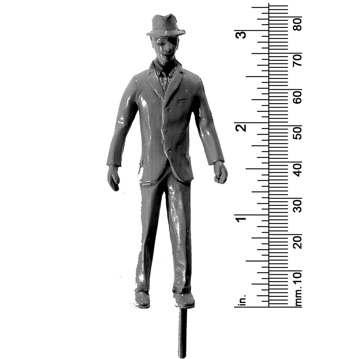 1/2&quot; SCALE MALE, HAT, STANDING