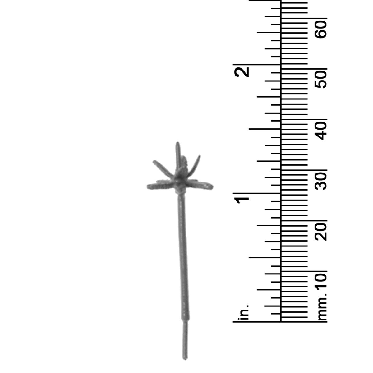 1-3/8&quot; PALM TREE, 2 FRONDS