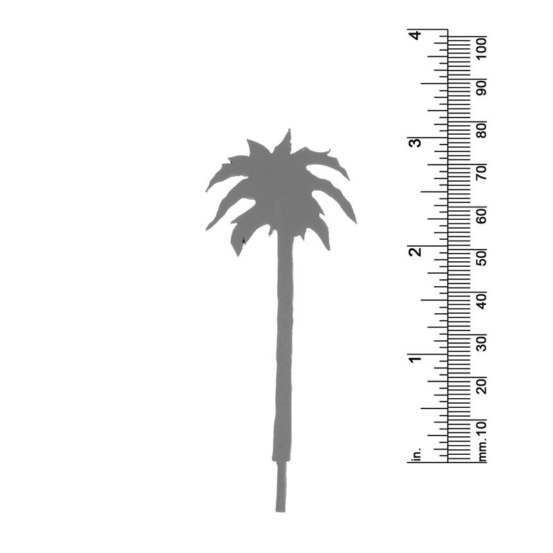 3&quot; Palm Tree 2 Dimensional