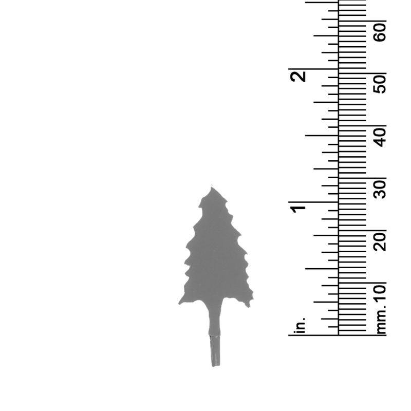 1-1/8&quot; Pine Tree 2 Dimensional
