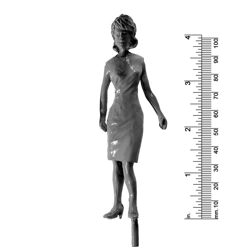 3/4&quot; SCALE FEMALE, DRESS, STEM