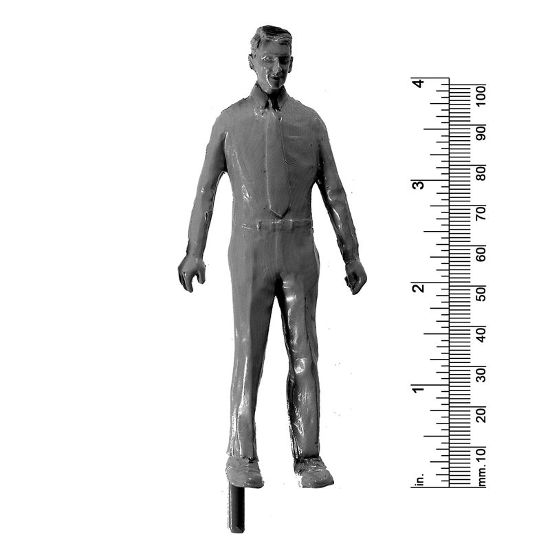 3/4&quot; SCALE MALE, SHIRT &amp; TIE, STEM