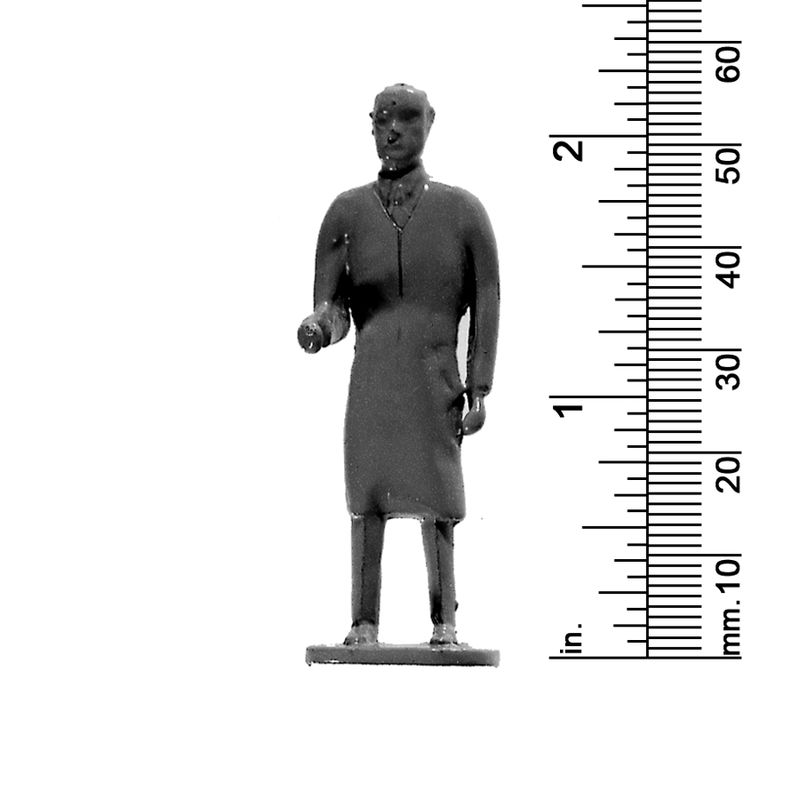 3/8&quot; SCALE MALE, SHOP COAT, PEDESTAL