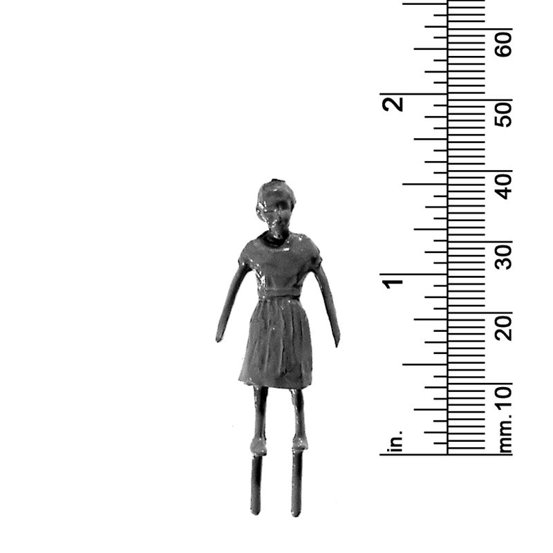 3/8&quot; SCALE GIRL, DRESS, STEM