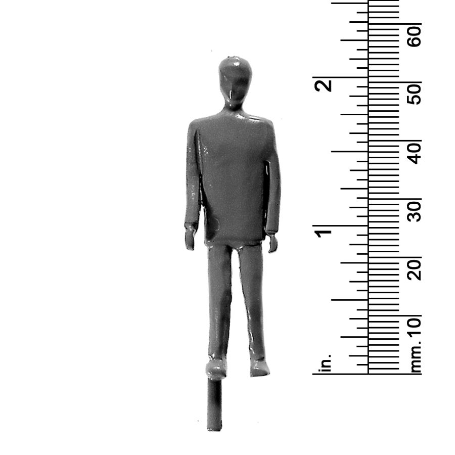 3/8&quot; SCALE MALE, STYLIZED, STEM