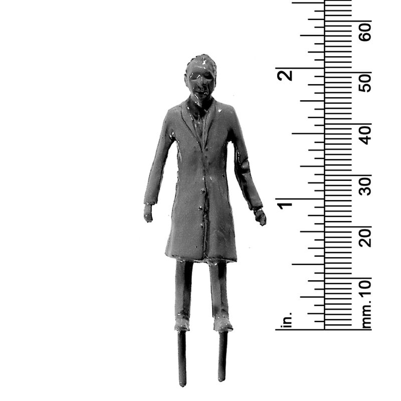 3/8&quot; SCALE MALE, SHOP COAT, STEM