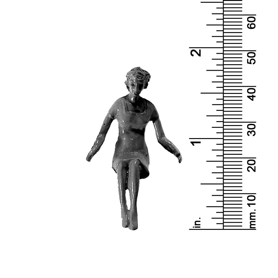 3/8&quot; SCALE FEMALE, DRESS, SEATED