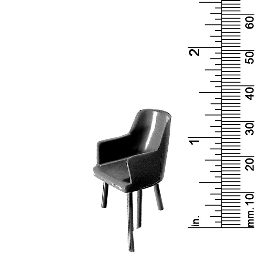 3/8&quot; SCALE CHAIR, ARMS