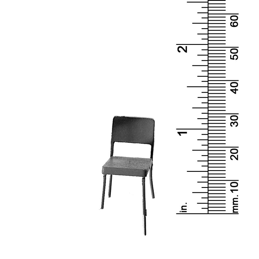 3/8&quot; SCALE CHAIR, STRAIGHT