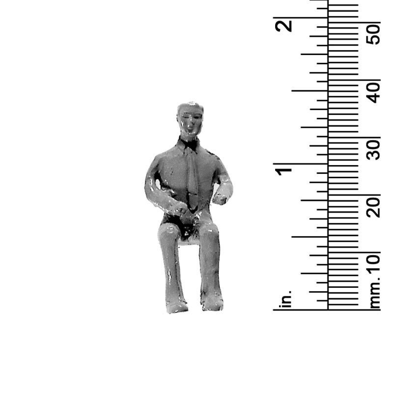5/16&quot; SCALE MALE, SHIRT &amp; TIE, SEATED
