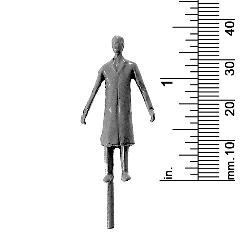 1/4&quot; SCALE MALE, SHOP COAT, STEM