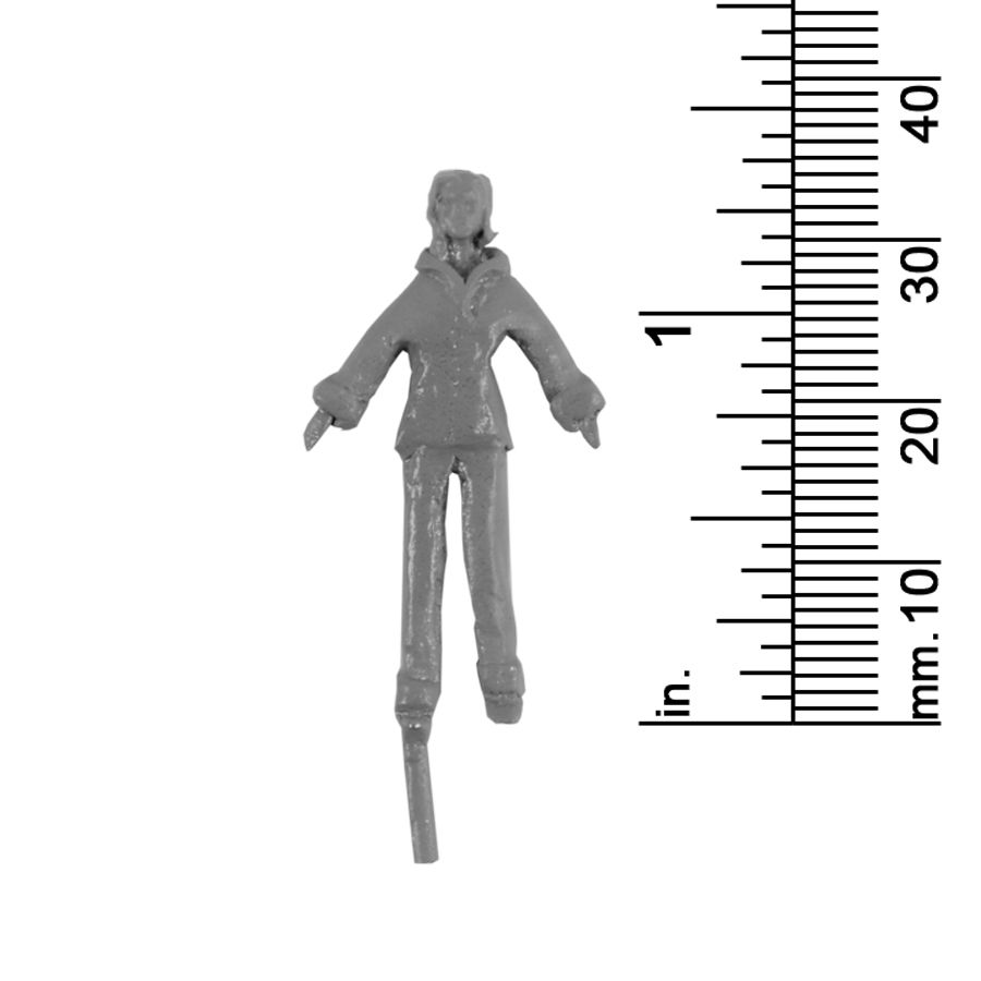 1/4&quot; SCALE FEMALE, COAT / BOOTS