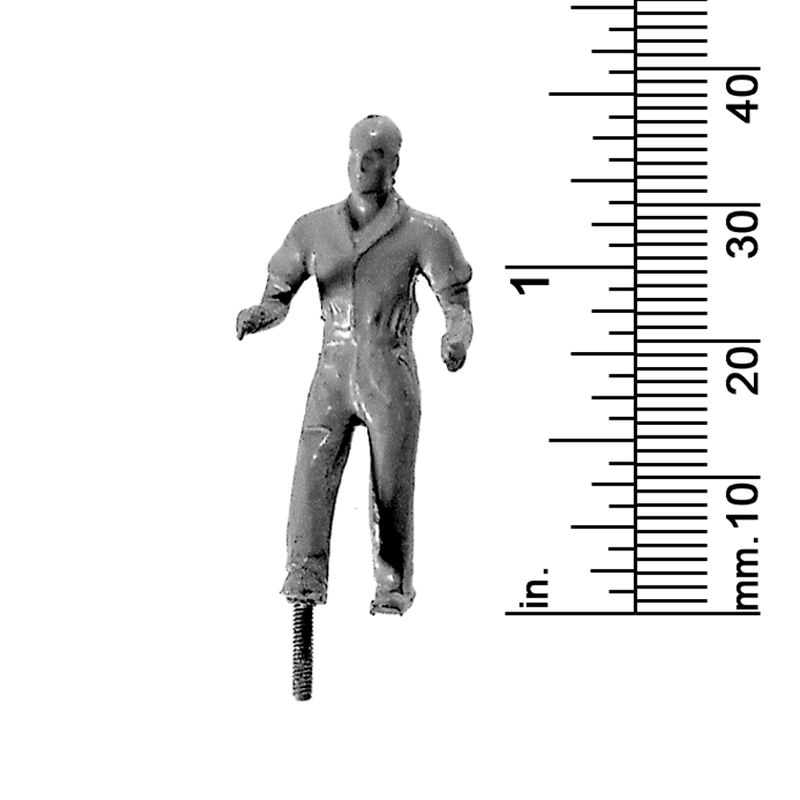 1/4&quot; SCALE MALE WORKER, WALKING