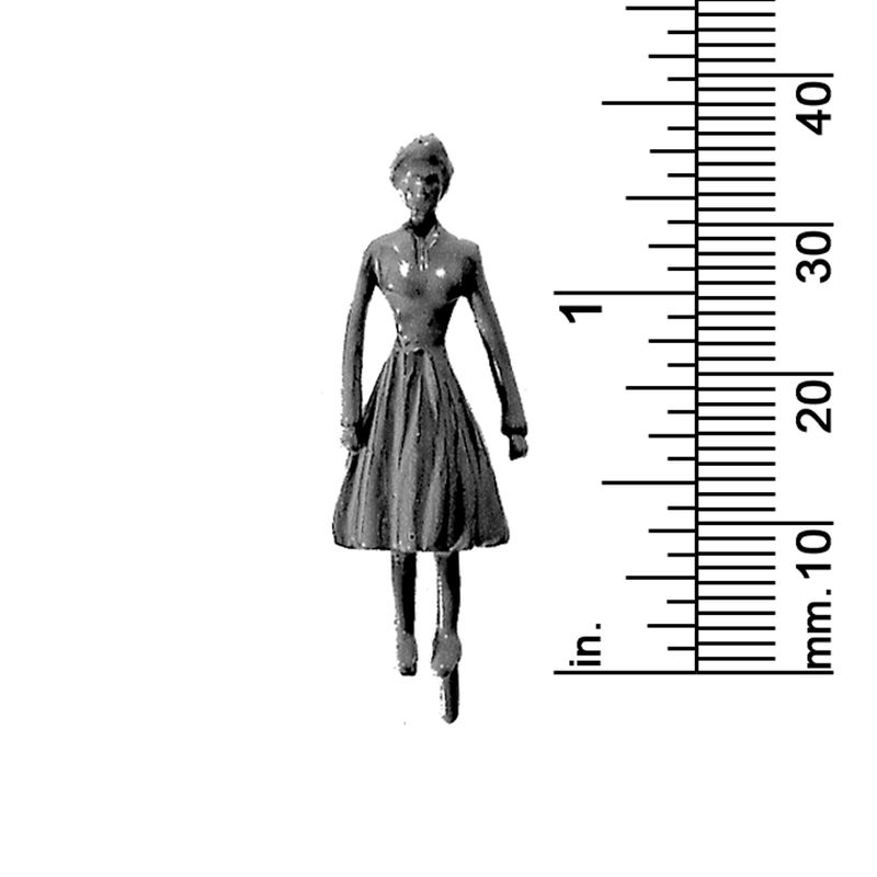 1/4&quot; SCALE STANDING FEMALE, DRESS