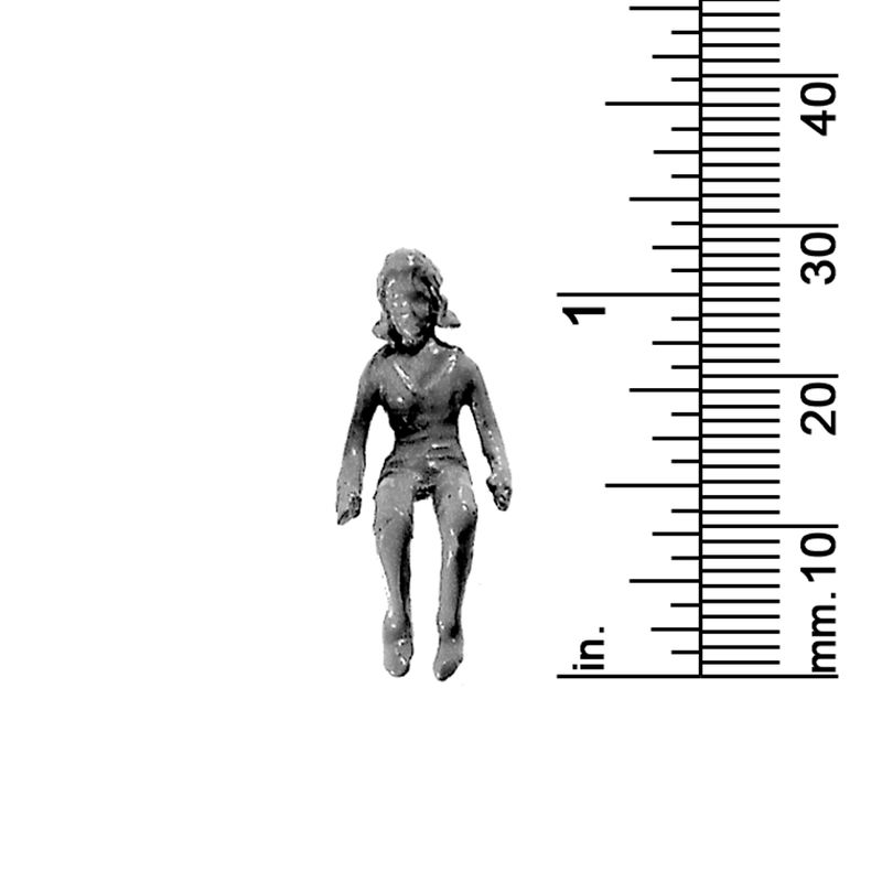 1/4&quot; SCALE FEMALE, SWIMSUIT, SEATED