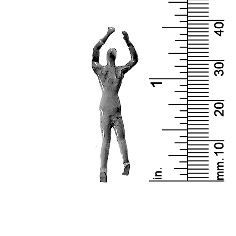 1/4&quot; SCALE MALE DIVER, W/FLIPPERS