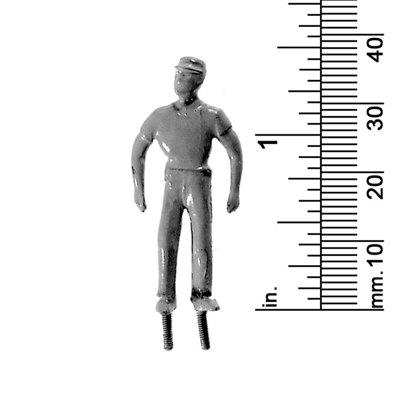 1/4&quot; SCALE MALE WORKER, STANDING