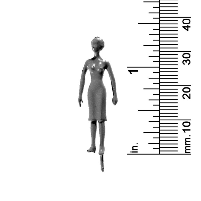 1/4&quot; SCALE STANDING FEMALE, DRESS