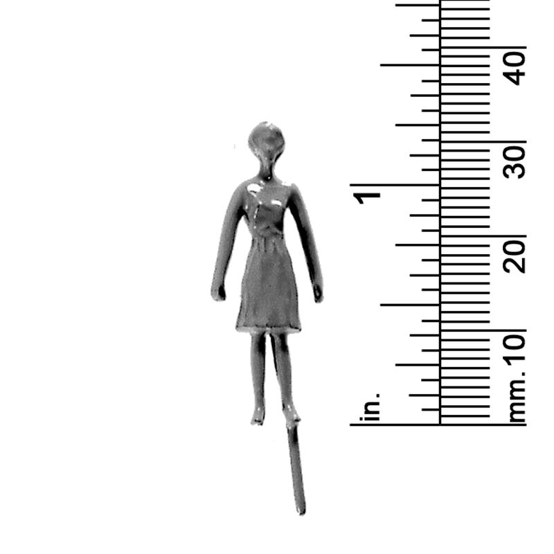 1/4&quot; SCALE FEMALE, STANDING, DRESS