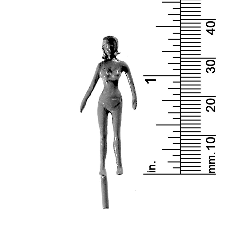 1/4&quot; SCALE FEMALE, SWIMSUIT, STANDING