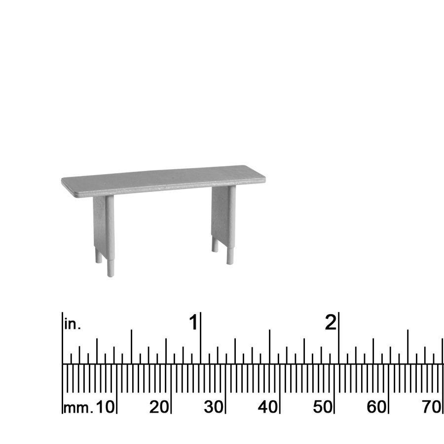 1/4&quot; SCALE WORK BENCH/TABLE NARROW