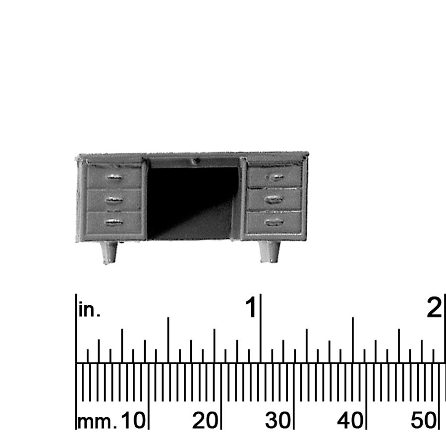1/4&quot; SCALE DESK, EXECUTIVE