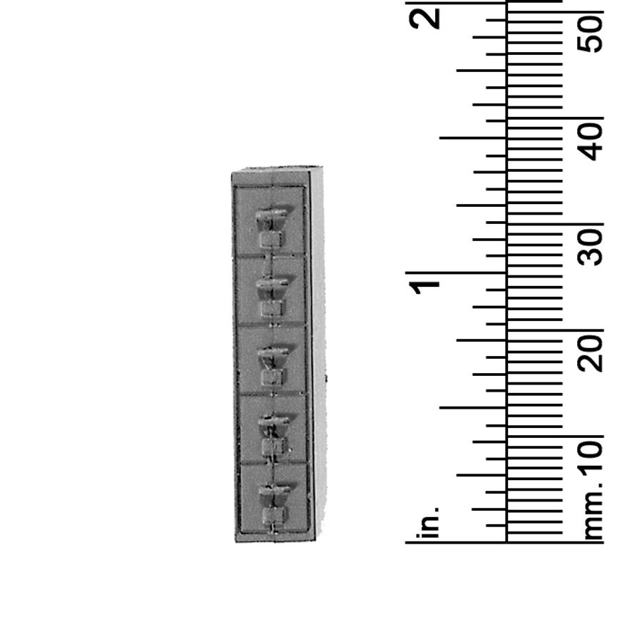 1/4&quot; SCALE FILING CABINET, 5 DRAWERS