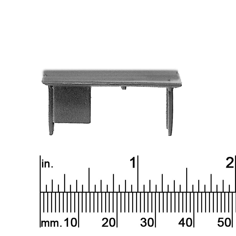 1/4&quot; SCALE DESK, SINGLE PEDESTAL