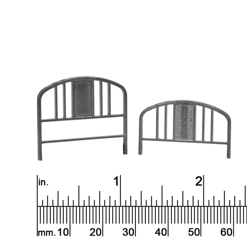 1/4&quot; SCALE BED FRAME FULL TWO PIECES