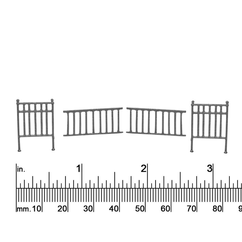 1/4&quot; SCALE CRIB FRAME FOUR PIECES