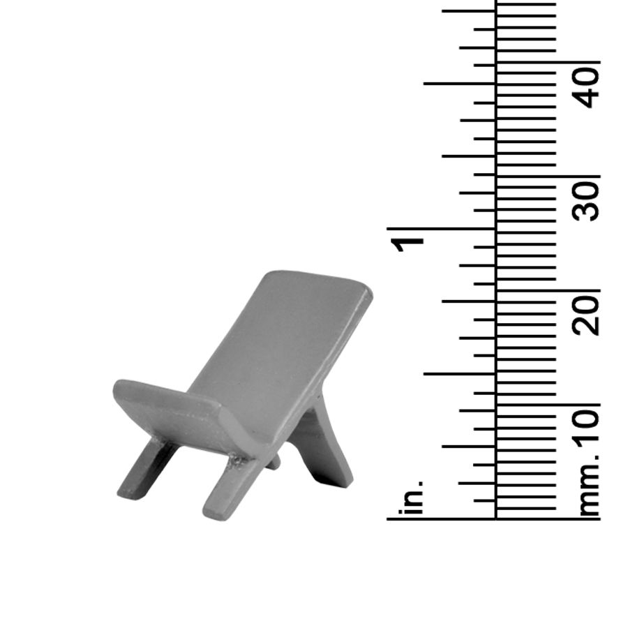 1/4&quot; SCALE LOUNGING CHAIR