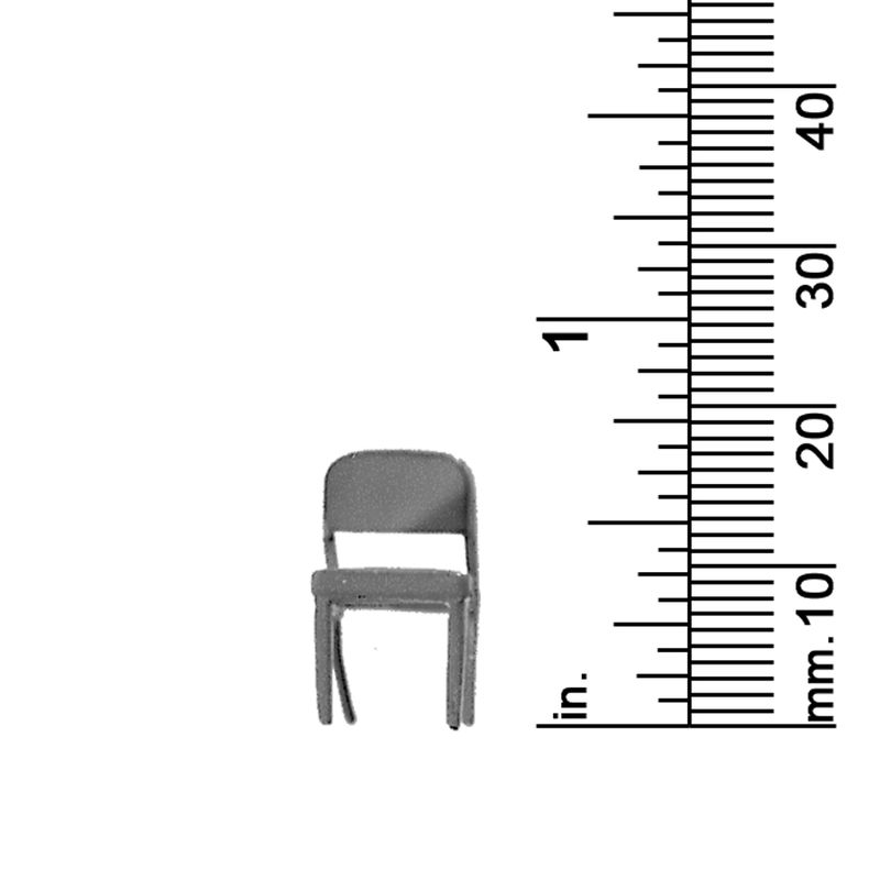 1/4&quot; SCALE CHAIR, STRAIGHT