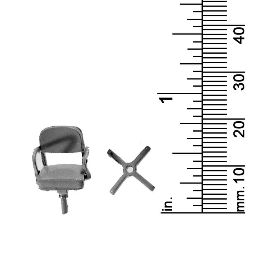 1/4&quot; SCALE EXEC. SWIVEL CHAIR