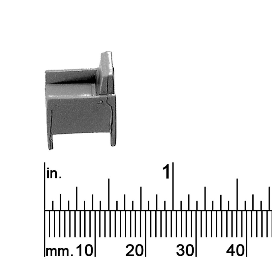 1/4&quot; SCALE CHAIR, LOW BACK