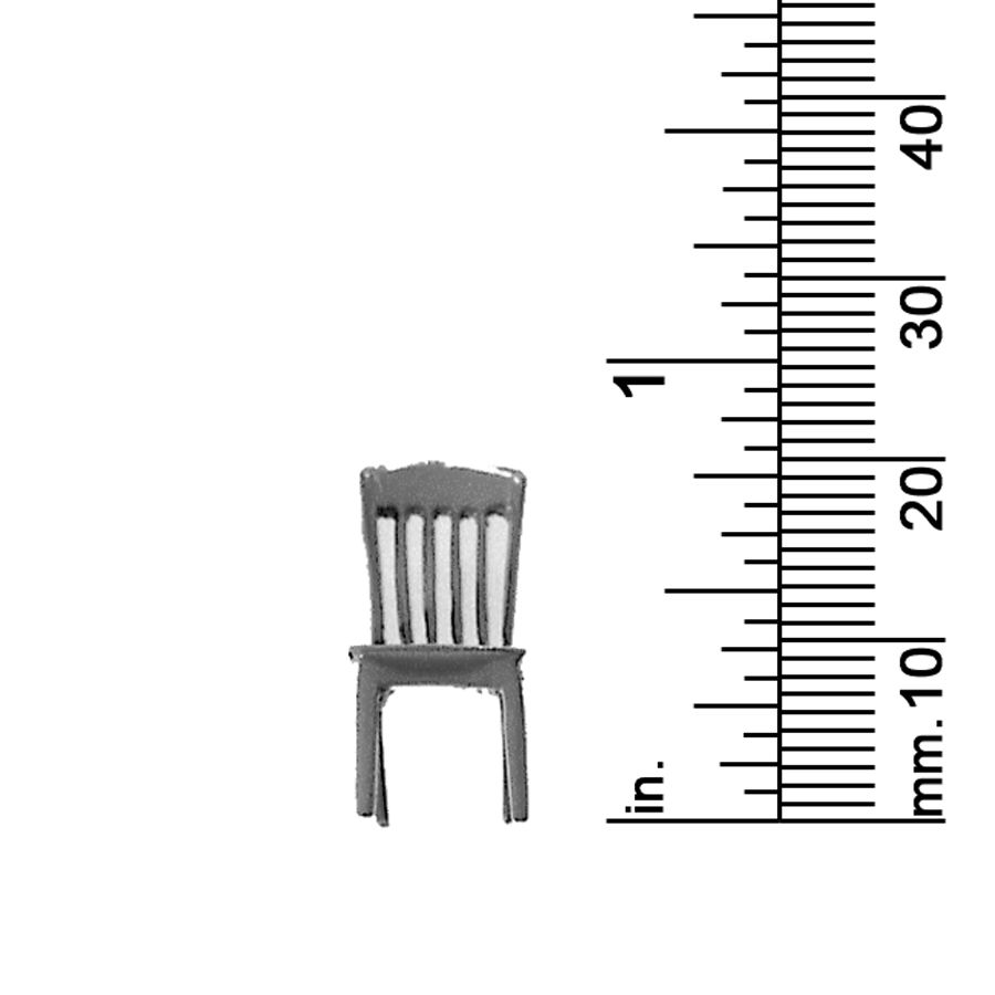 1/4&quot; SCALE CHAIR, VERTICAL RUNGS
