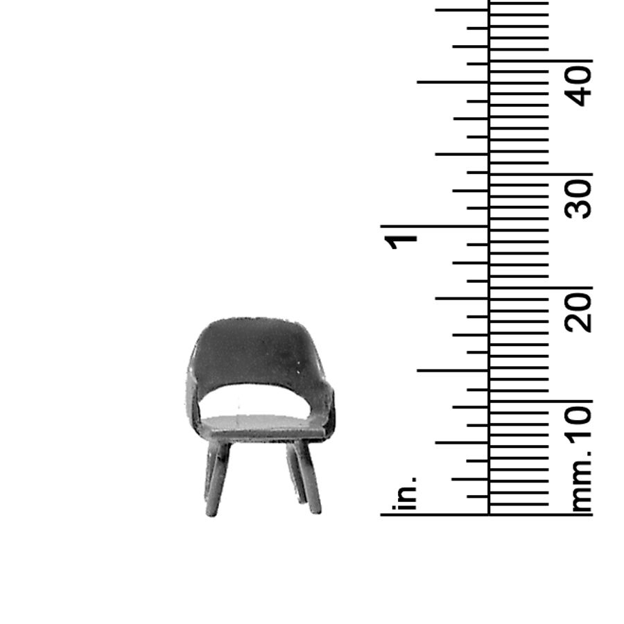 1/4&quot; SCALE CHAIR, BUCKET STYLE