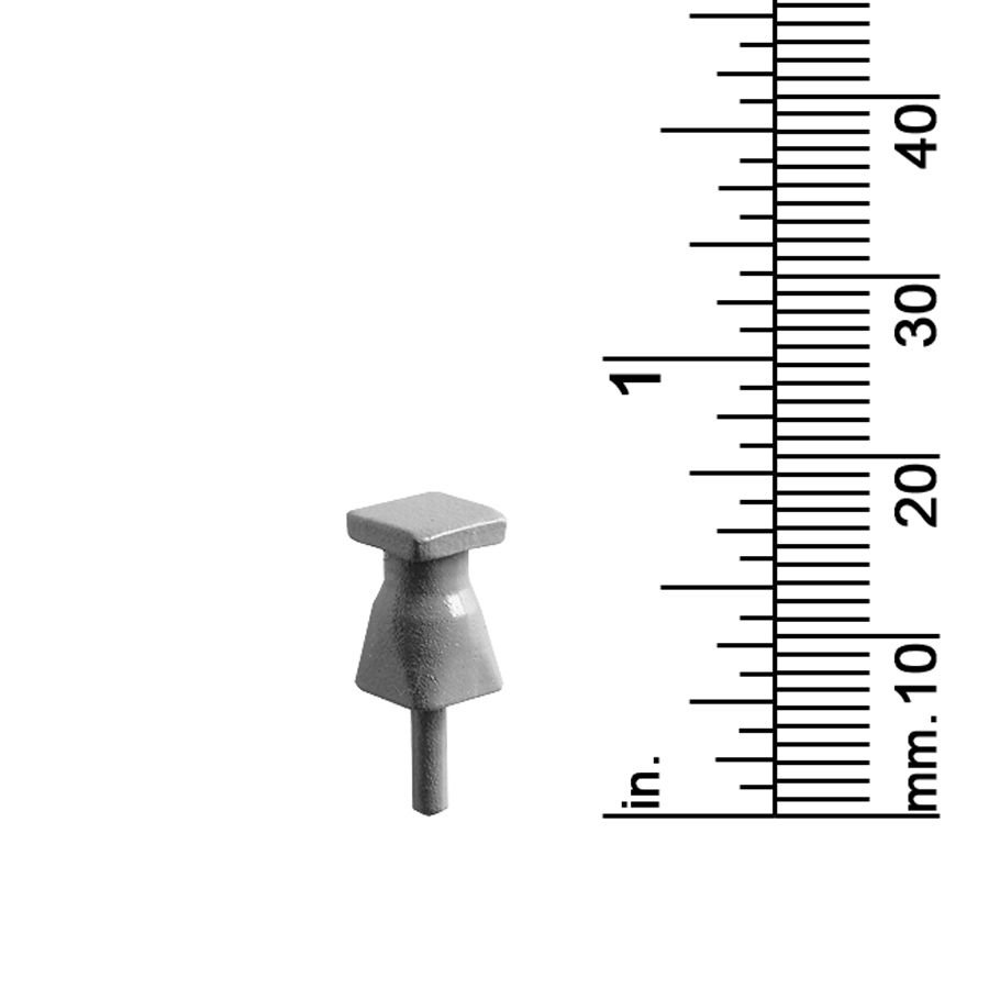 1/4&quot; Scale Square Seat Stool
