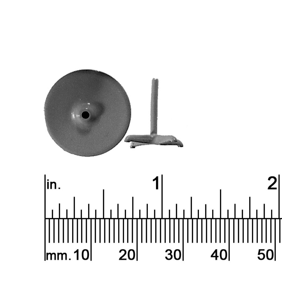 1/4&quot; TABLE, ROUND, FOOTED STEM BASE