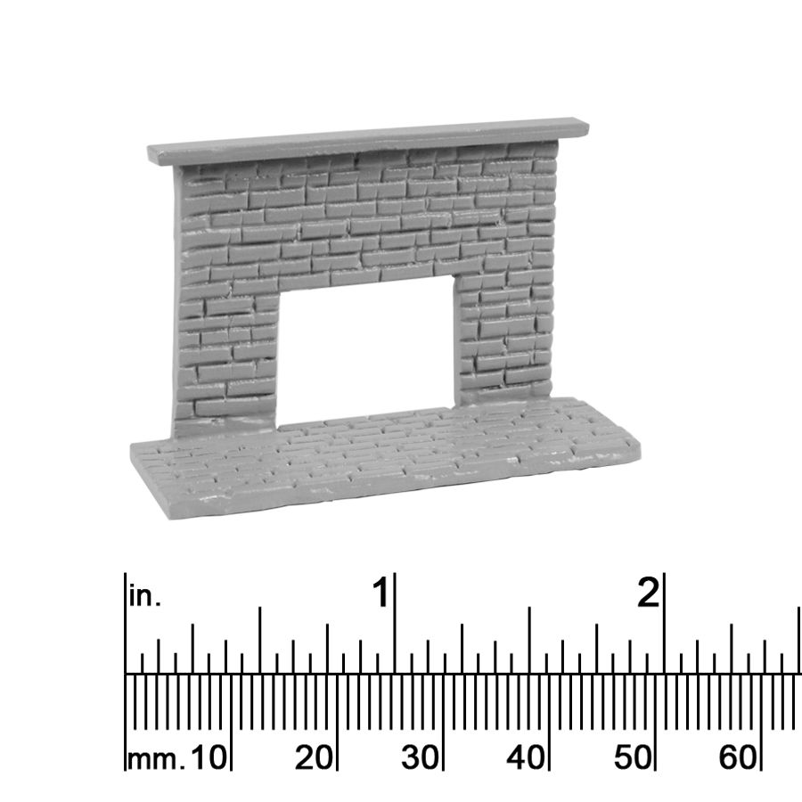 1/4&quot; SCALE FIREPLACE