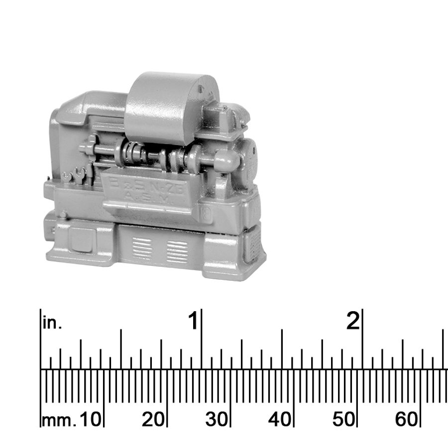 1/4&quot; SCALE BROWN &amp; SHARP SCREW MACHINE