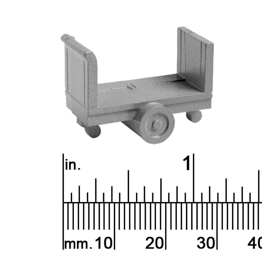1/4&quot; SCALE ROLLING CART