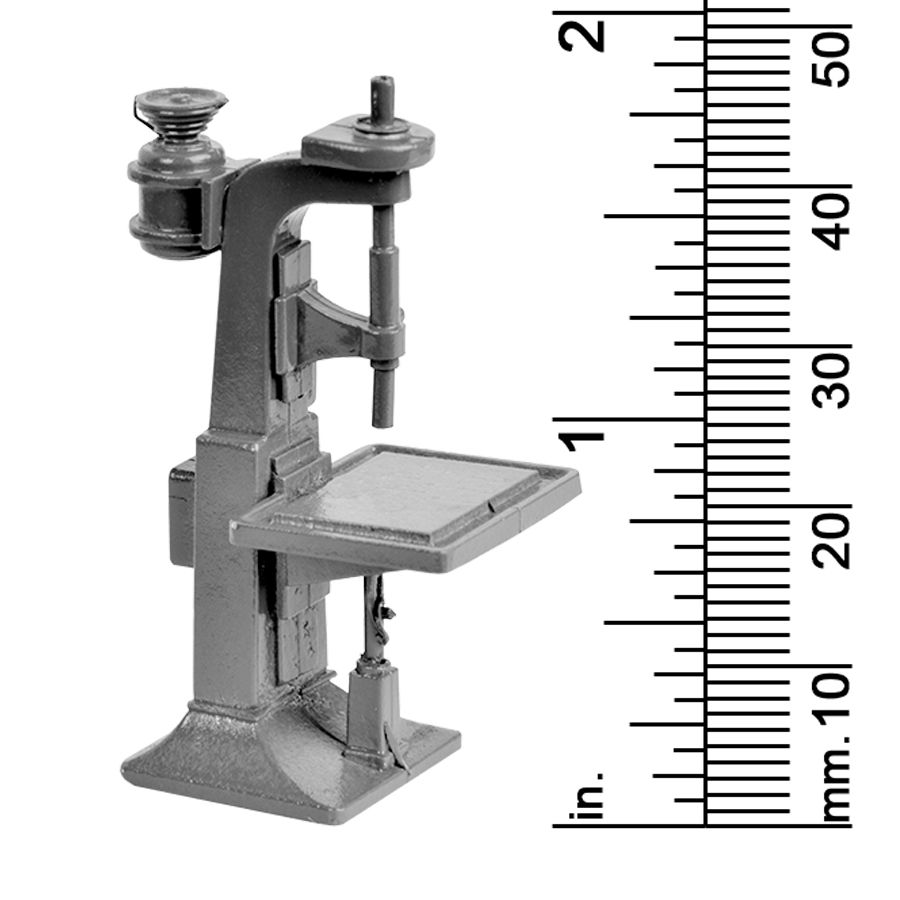 1/4&quot; SCALE DRILL PRESS (SQUARE TABLE)