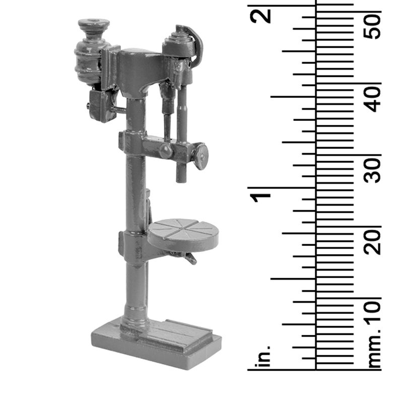 1/4&quot; SCALE DRILL PRESS (ROUND TABLE)