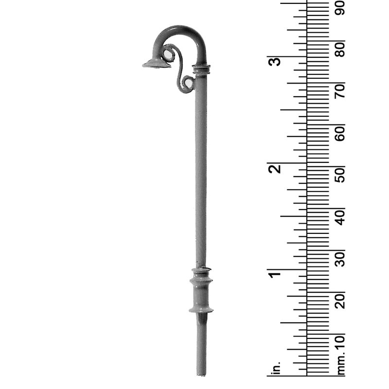 1/4&quot; SCALE LAMP POST, VICTORIAN