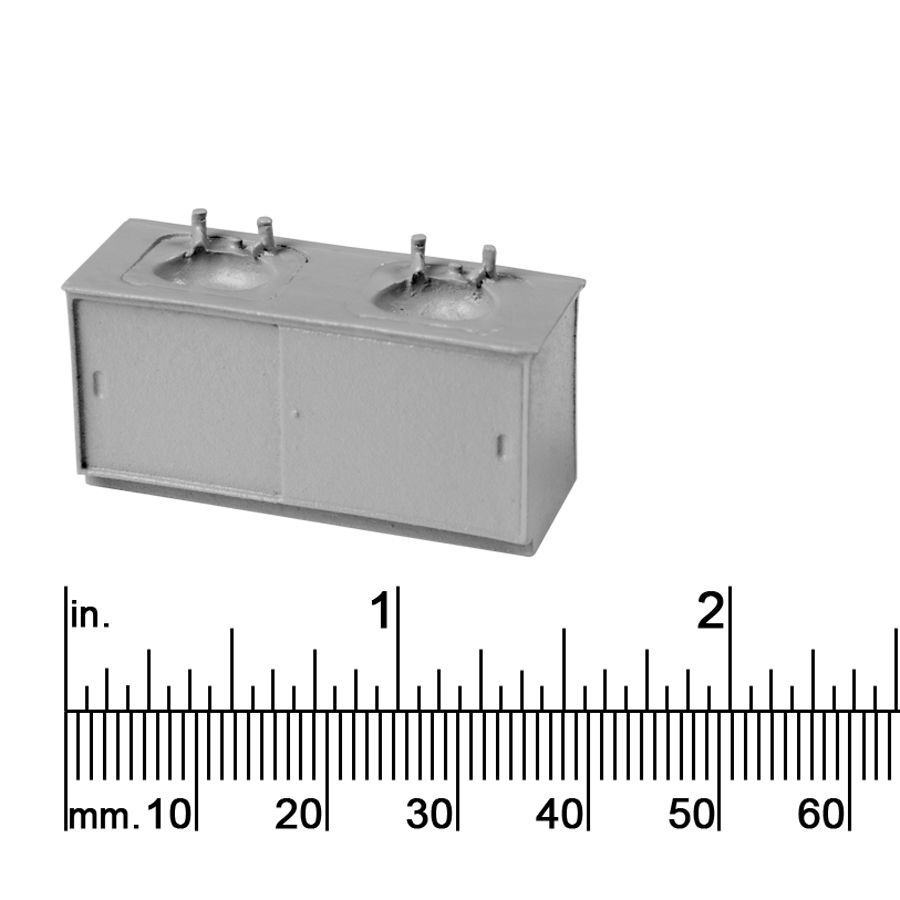 1/4&quot; SCALE DOUBLE SINK/VANITY