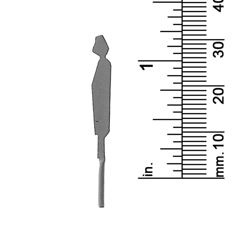 3/16&quot; SCALE FEMALE, STYLIZED, STEM